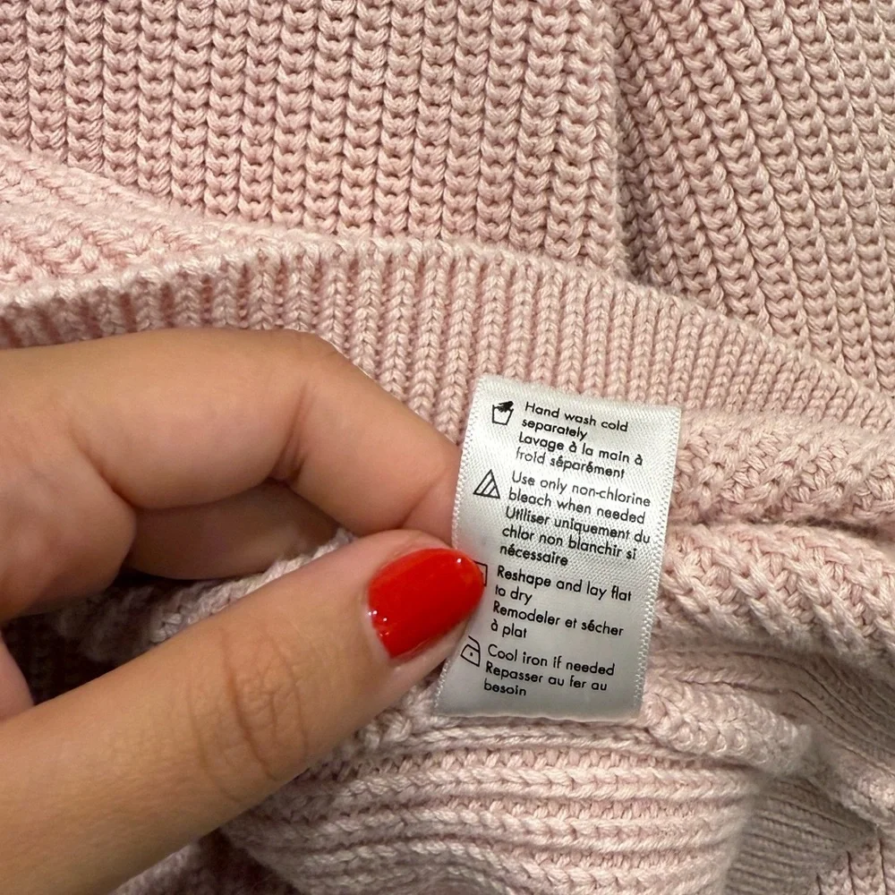 L*Space Light‎ Pink Knit Sweater